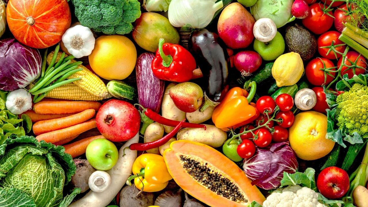 Vegetables and root vegetables for potency