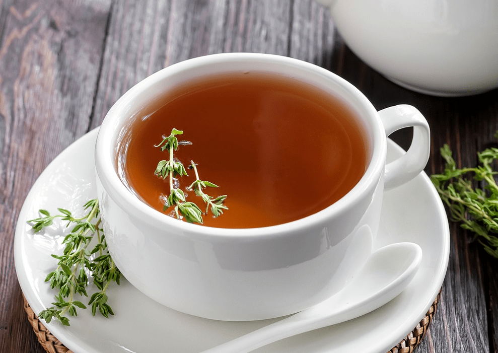 thyme tea for potency